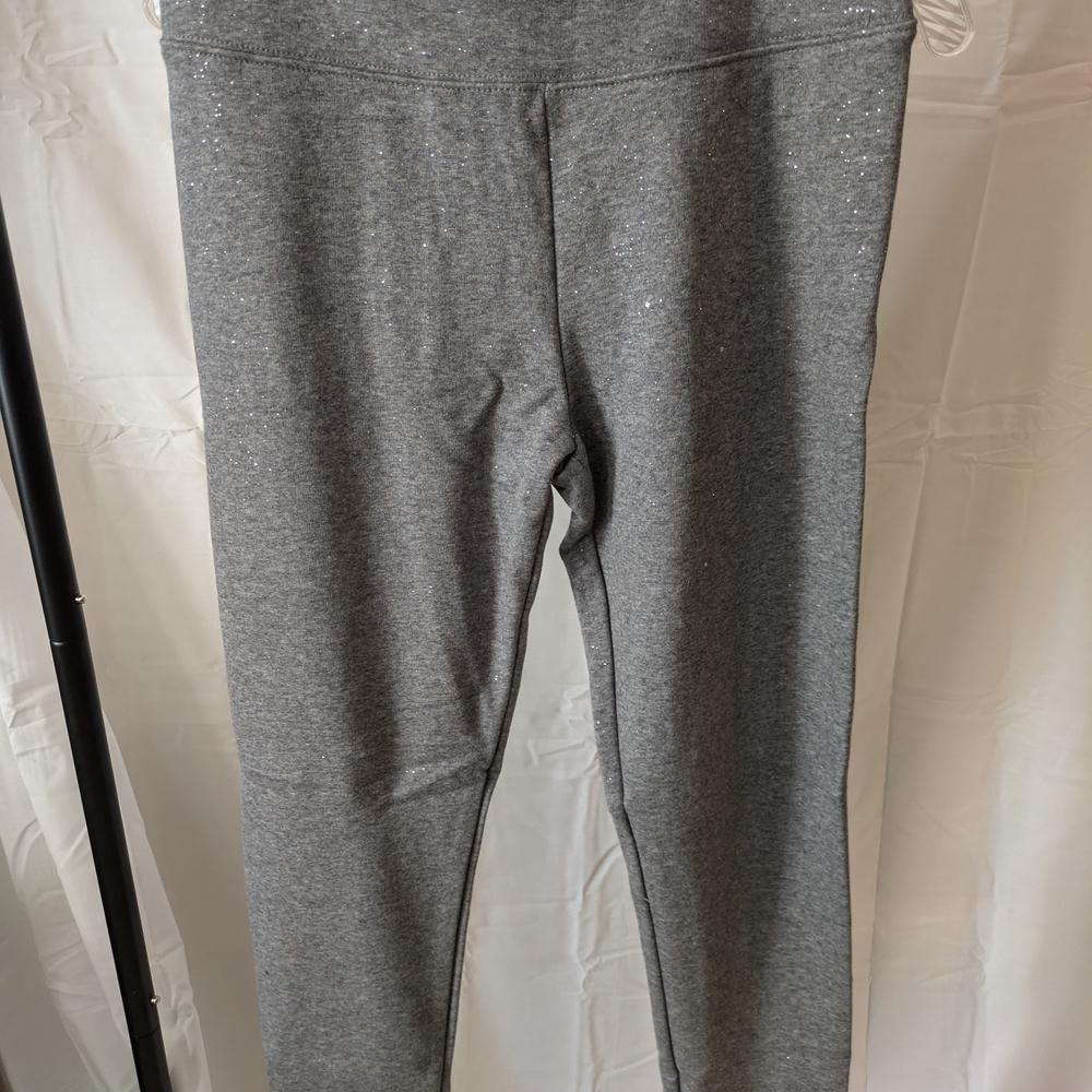 SO Sparkle Gray Kids Leggings